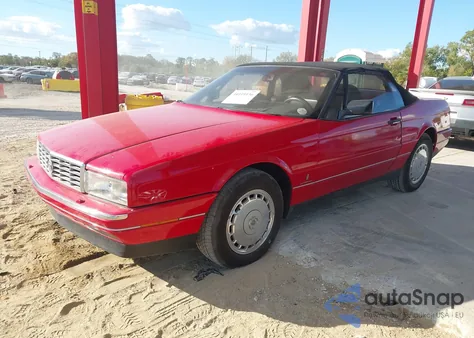 1990 Cadillac Allante из США, поврежденный, VIN 1G6VS3380LU126488
